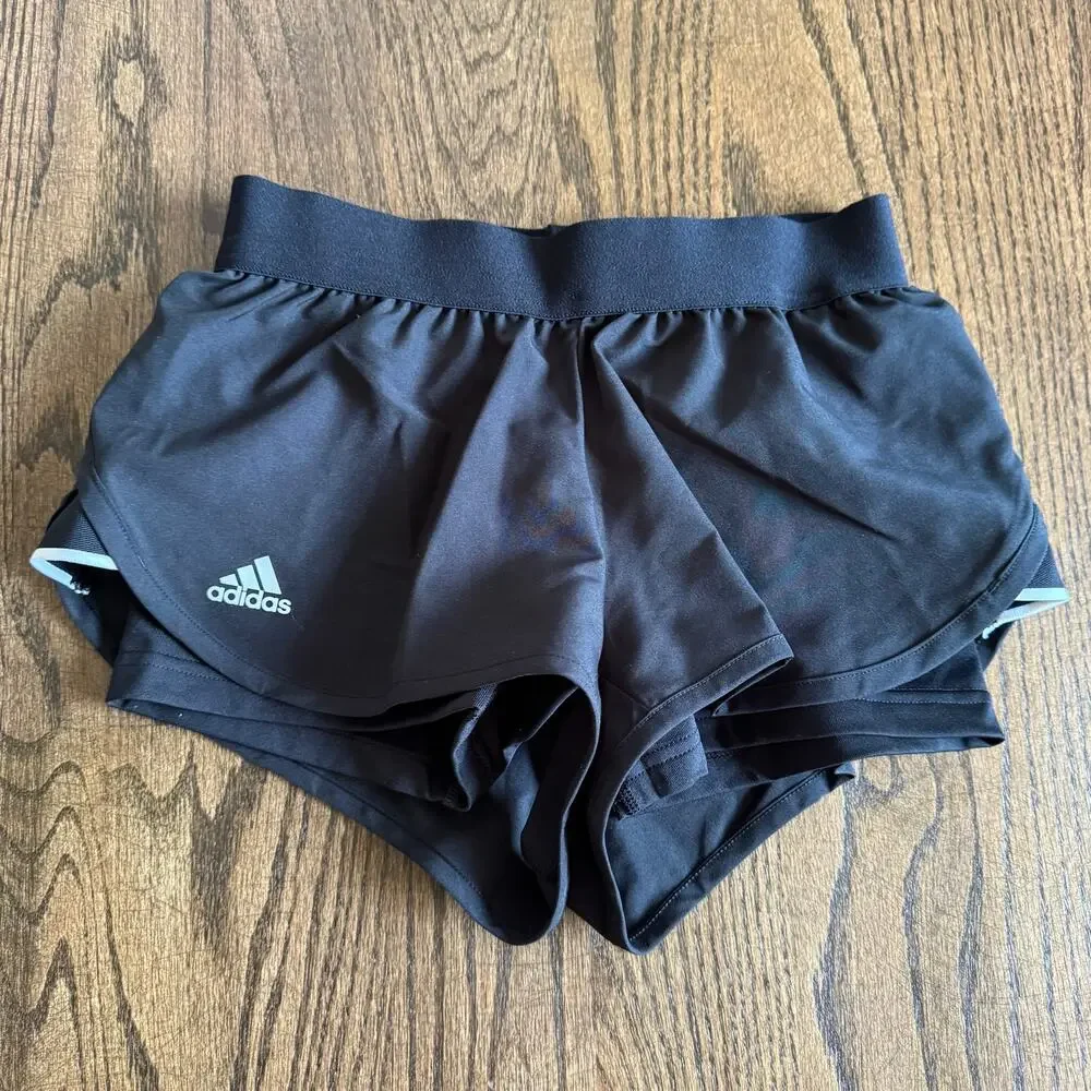 Nike Adidas Lot of 4 Running Shorts Fila Bra Tank Size XS Black Sports Athlete